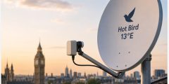 How to Set Up a Satellite Dish for Hot Bird 13°E in the UK